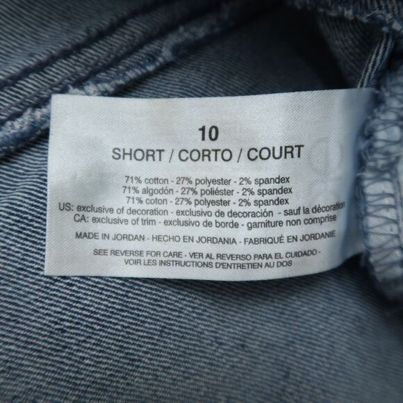 Gloria Vanderbilt Jeans Women's 10S Blue Amanda High-Rise Straight 28" Inseam - Picture 8 of 15